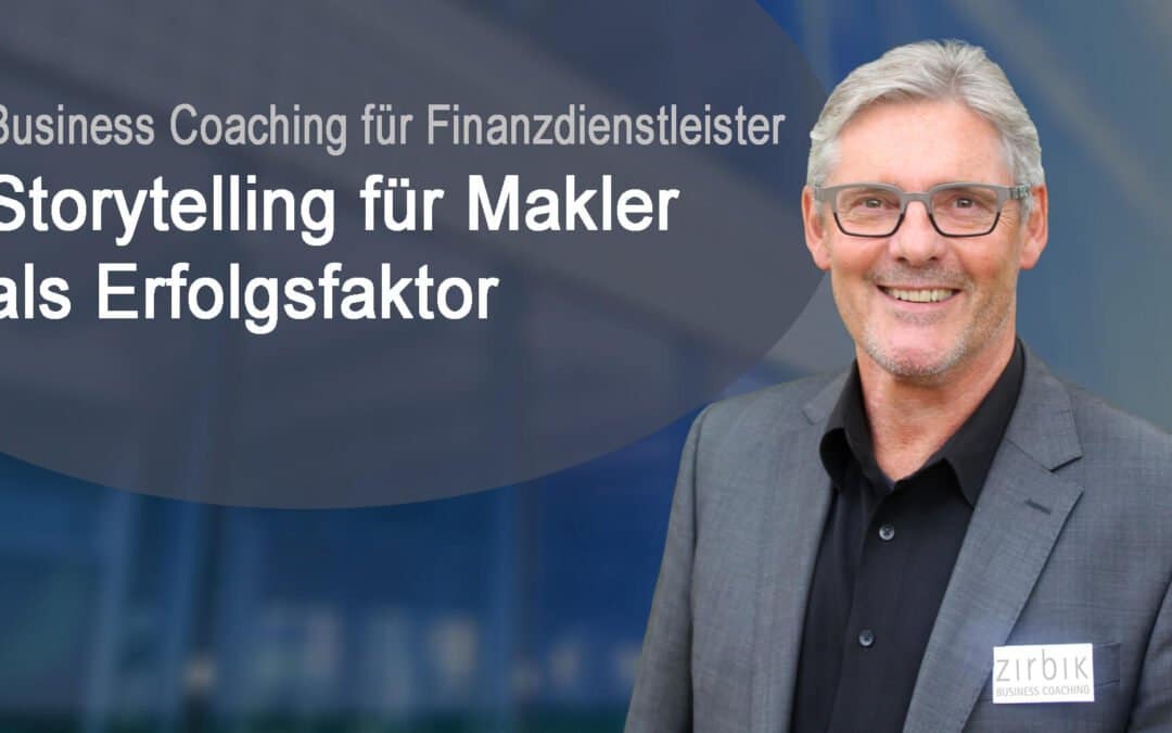 Jürgen Zirbik - Titel für Video - Storytelling für Makler